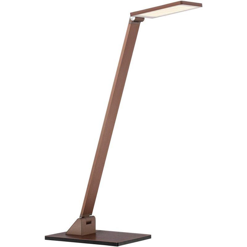 Bentley 25" Bronze Aluminum Adjustable Touch Desk Lamp