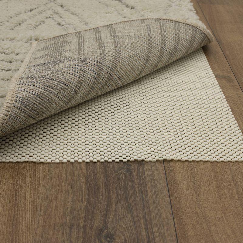 Ivory Comfort Grip Non-Slip Polyester Rug Pad 24"x48"