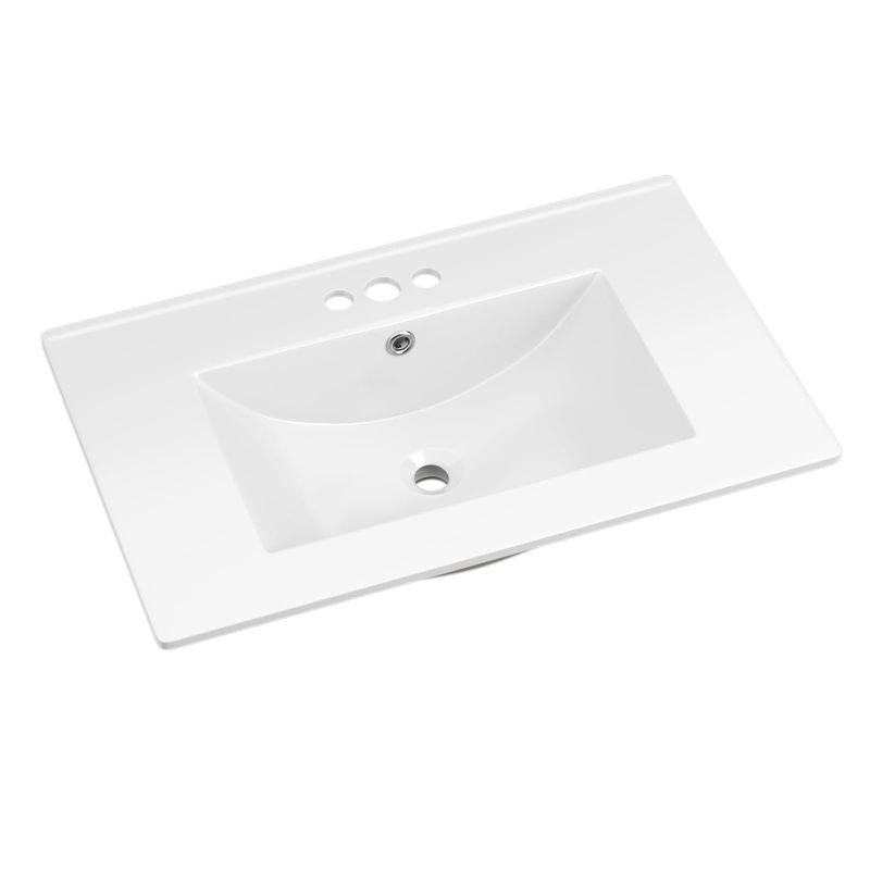 Swiss Madison 30" Vanity Top Bathroom Sink With 3 Holes