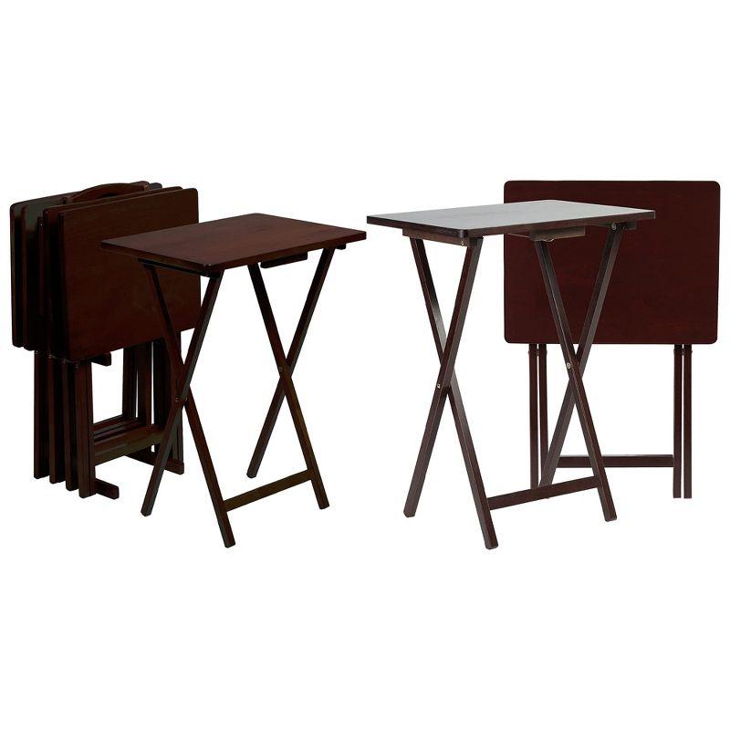 PJ Wood Tray Table (Set of 2)