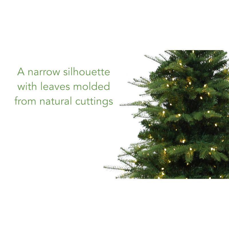 Nearly Natural Pre-Lit LED Vancouver Fir Artificial Christmas Tree Clear Lights