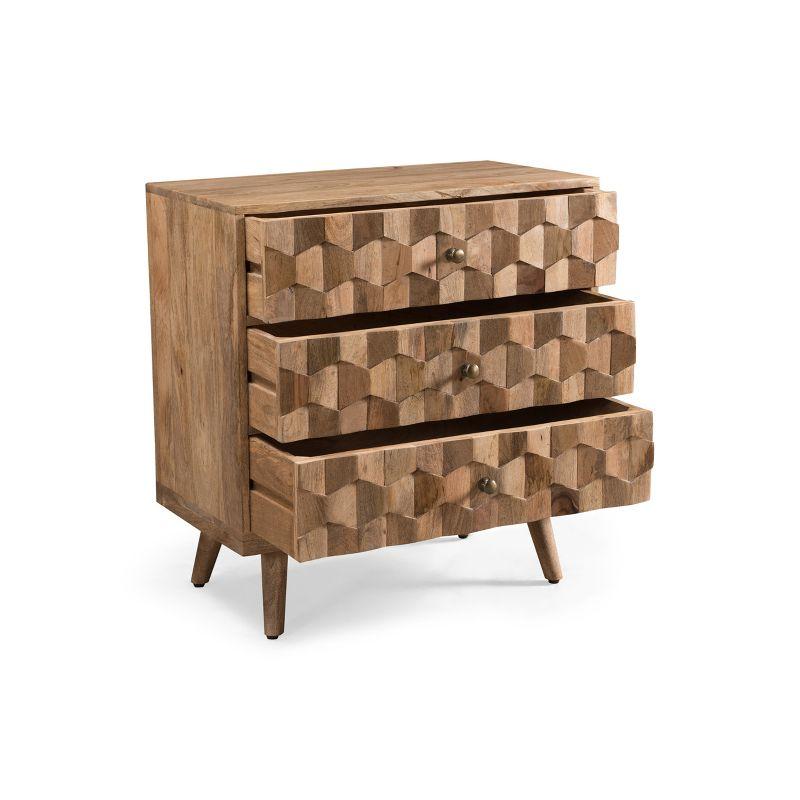 Millwood Pines 3 Drawer Dresser Chest