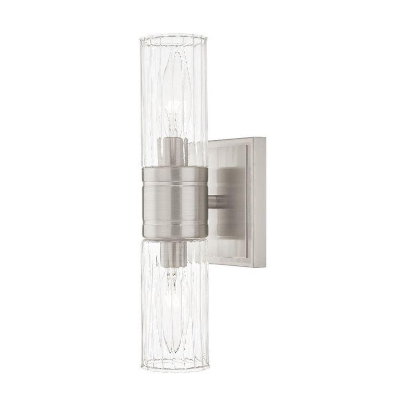 Livex Lighting Midtown 2 - Light Vanity in  Brushed Nickel