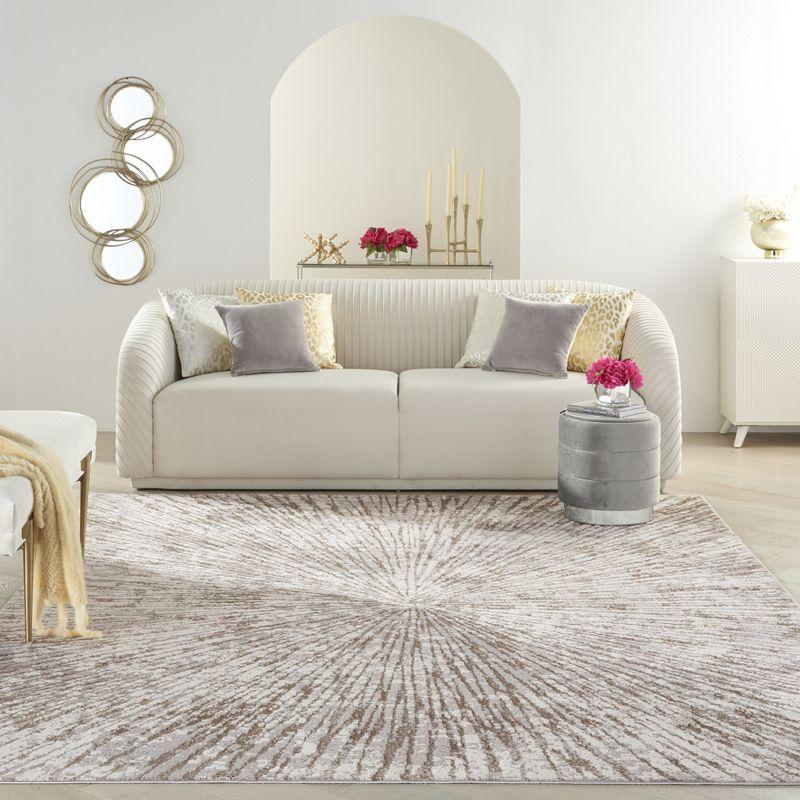Wrought Studio™ Karlie Abstract Gray Area Rug