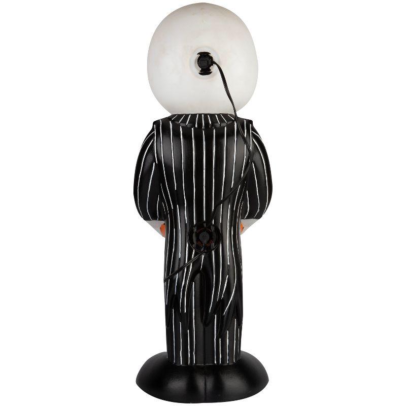 Gemmy Lighted Blow Mold Outdoor Decor Jack Skellington 24" Disney, Multi