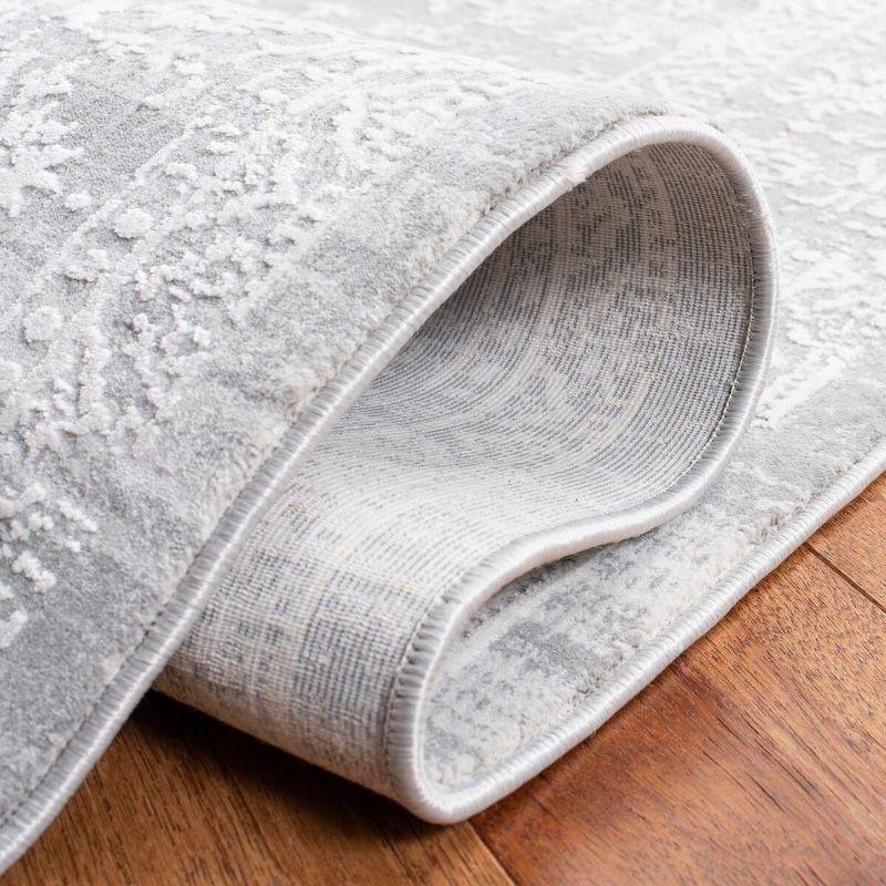 Princeton PRN712 Power Loomed Indoor Area Rug - Grey/Beige - 4'x6' - Safavieh.