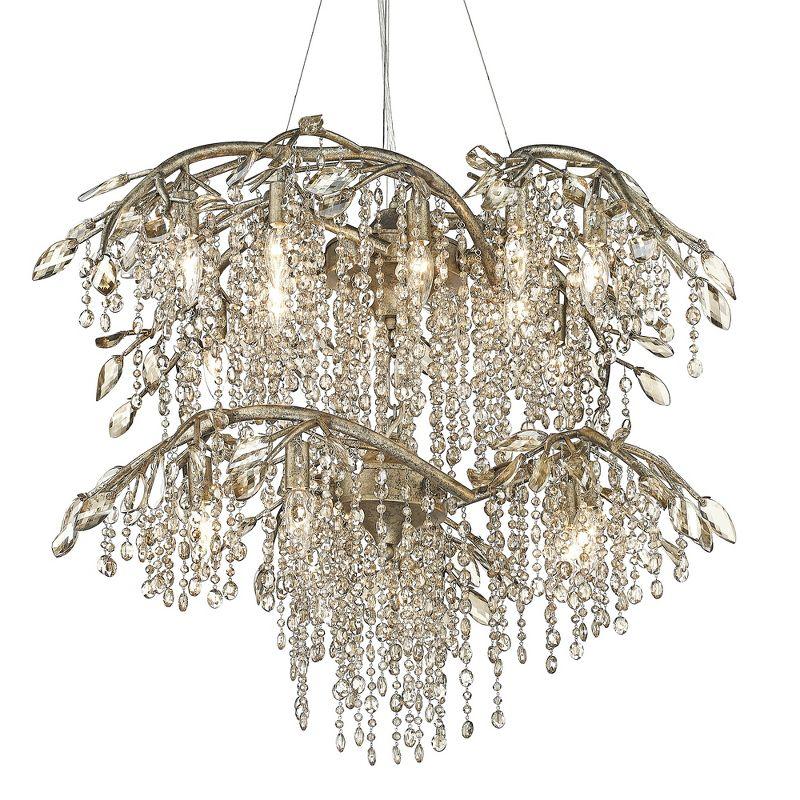 Golden Lighting Autumn Twilight 2 Tier - 18 Light Chandelier