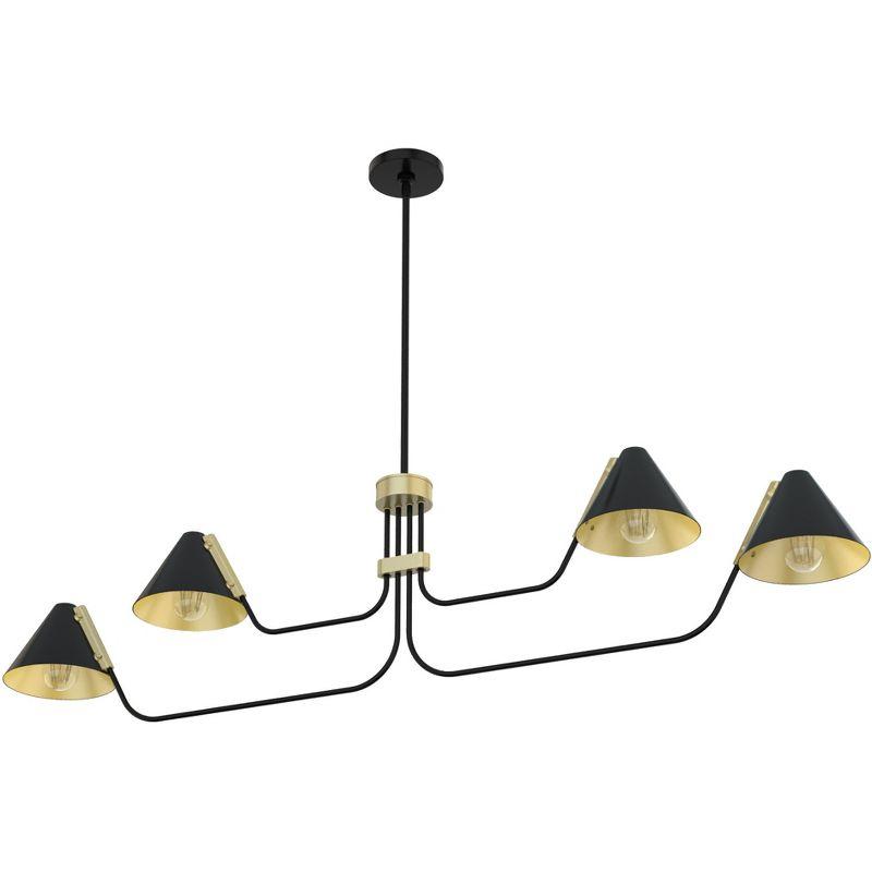 4-Light Grove Isle Chandelier - Hunter Fan