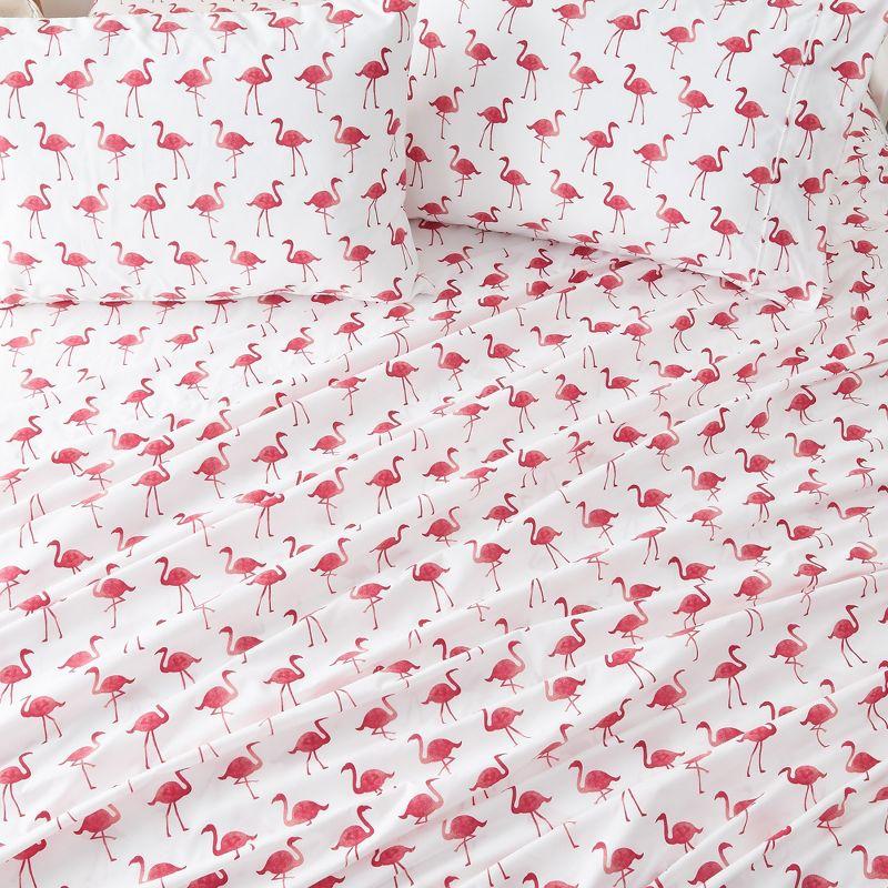 FreshFolds Ultra Soft Coastal Printed Microfiber Sheet Set