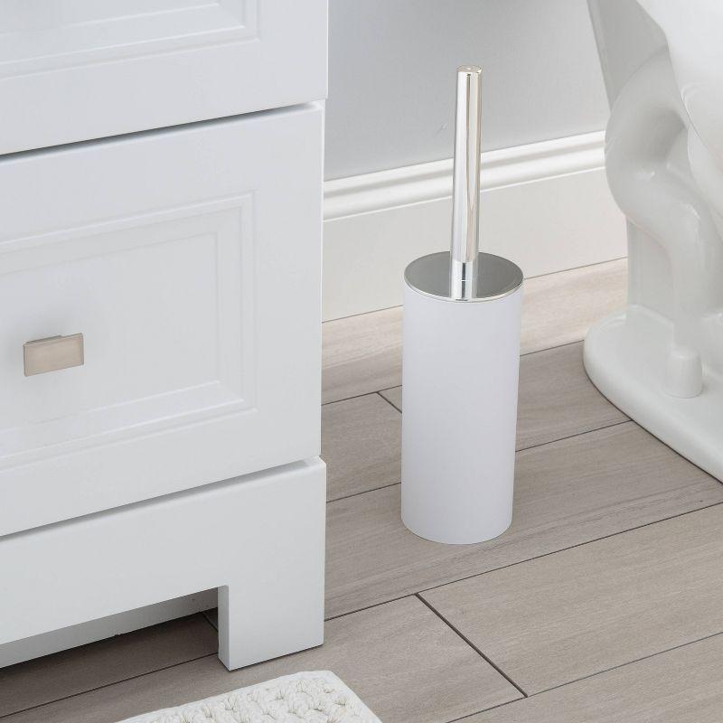 Soft Touch Toilet Brush Holder - Bath Bliss