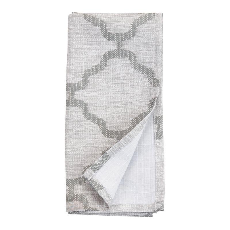 Saro Marrakesh Collection Polyester Geometric Square Napkin (Set of 4)
