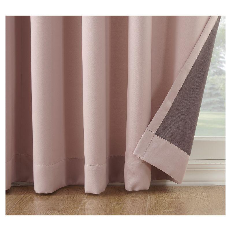 Sun Zero Room Darkening Seymour Grommet Curtain Panel