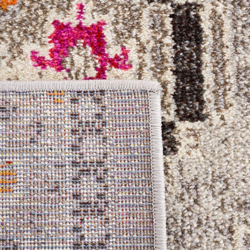 Madison MAD481 Power Loomed Area Rug - Grey/Beige - 6'x9' - Safavieh.