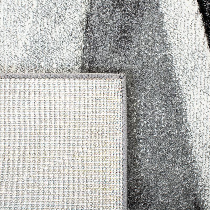 Hollywood HLW710 Machine Made Accent Rug - 2'7"x5' - Grey/Green - Safavieh