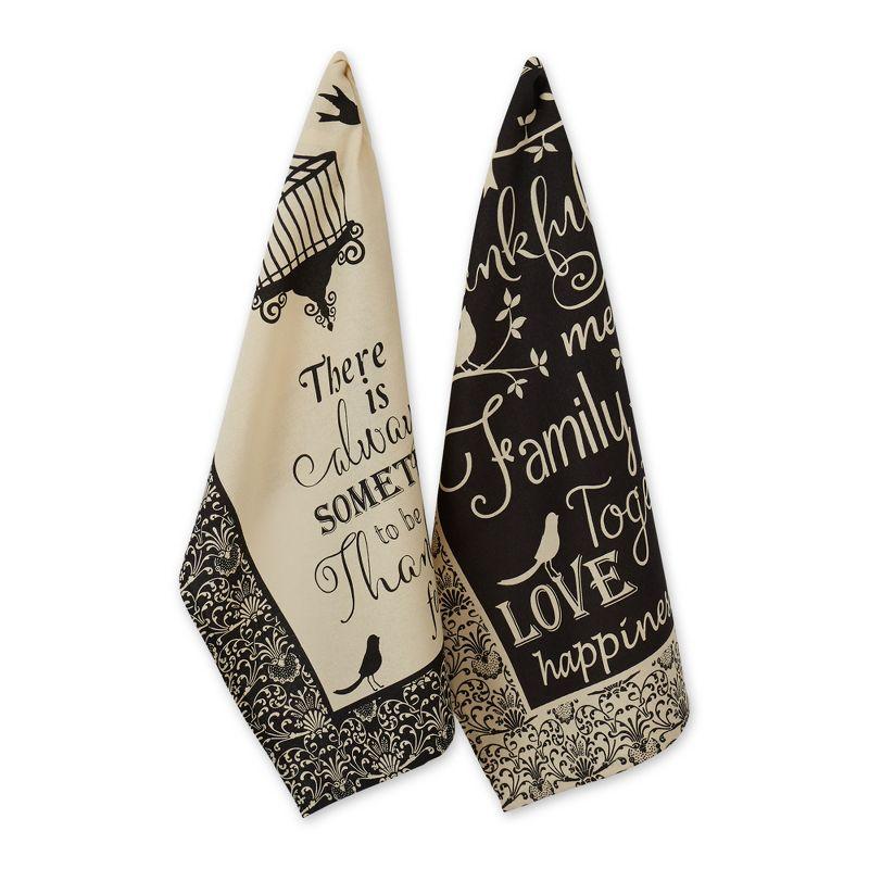 Design Imports For The Birds Dishtowels Set/2