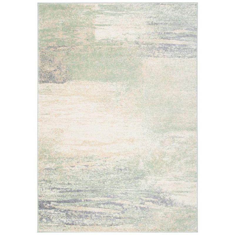 Adirondack ADR112 Machine Made Indoor Area Rug - Ivory/Sage - 5'-1"x7'-6" - Safavieh