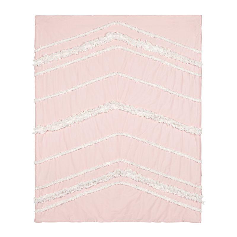 Sweet Jojo Designs Boho Fringe 4 Piece Crib Bedding Set