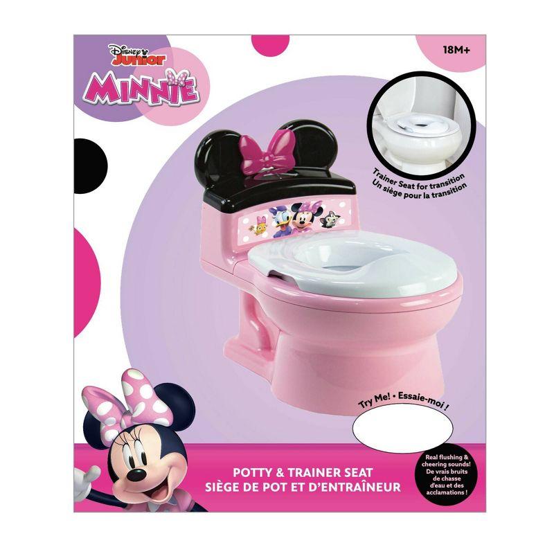 Disney Minnie Mouse Potty Chair and Toddler Toilet Seat