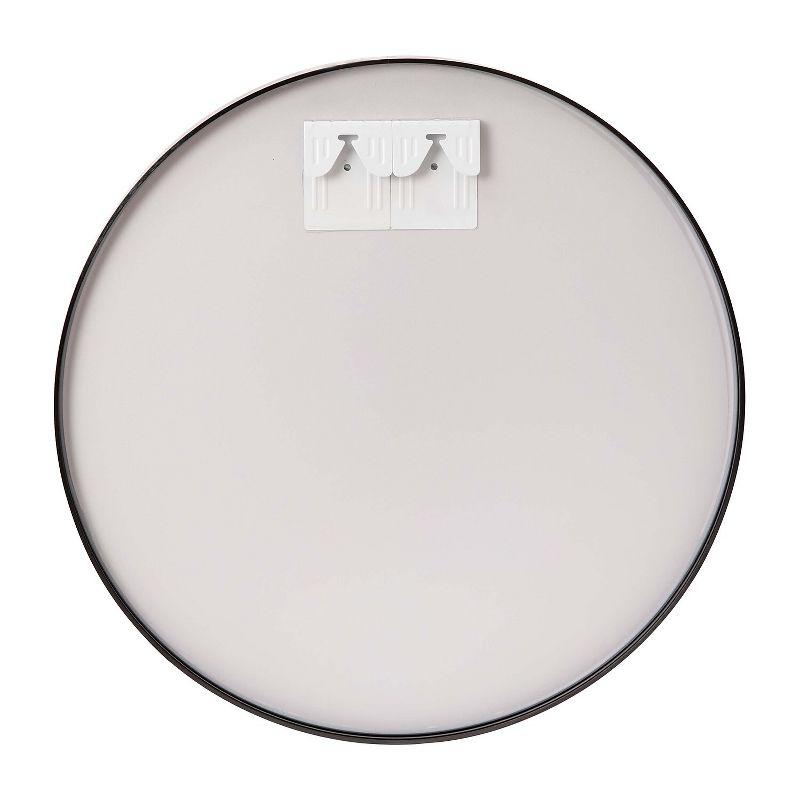 Flash Furniture Wall Mounted Mirror 36" Round Black (RHM003RD91MBBK)