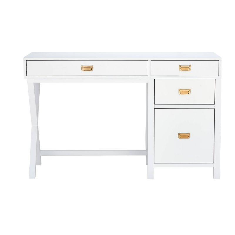 Peggy Side Storage Desk - Linon