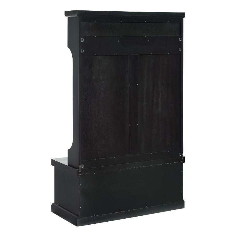 Seaside Hall Tree 40'' Wide with Bench and Shoe Storage