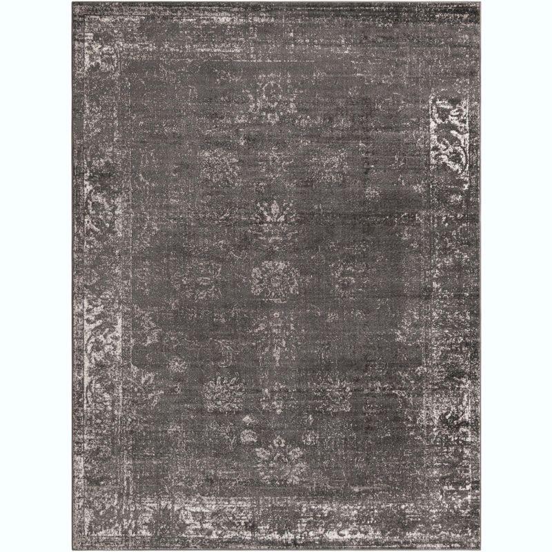 Unique Loom 9' 0 x 12' 0 Sofia Casino Dark Gray Area Rug