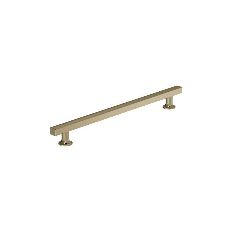 Golden Champagne Modern Polished Bronze Cabinet Pull