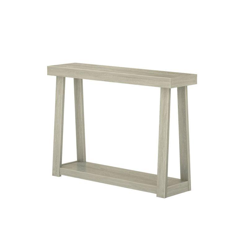 Wildon Home® Plank+Beam Solid Wood Console Table, Sofa Table, Narrow Entryway Table For Hallway, Behind The Couch, Living Room, Foyer, Easy Assembly, Seashell