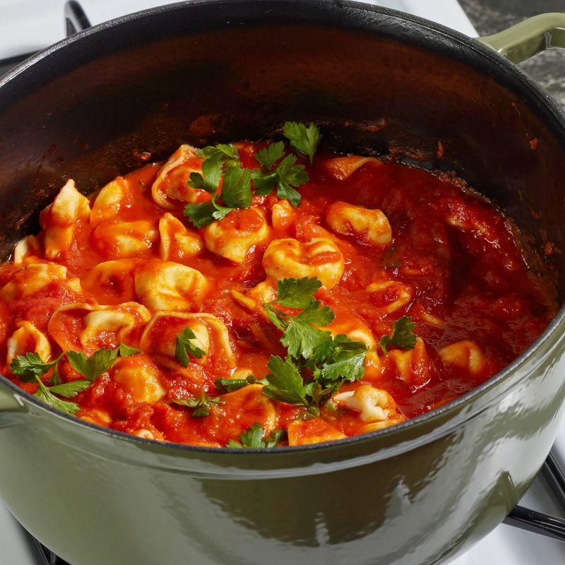Our Place 5.5qt 10.5" Cast Iron Perfect Pot - Sage: Our Place Cookware, Enamel Finish, Hand Wash, Gas & Electric Compatible