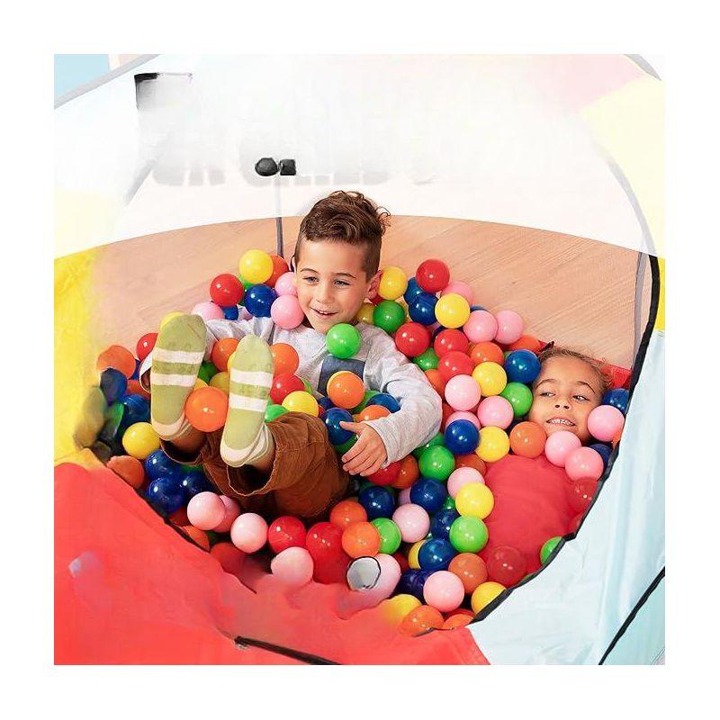 Click N' Play Phthalate & BPA Free Plastic Balls for Ball Pit, Multicolored