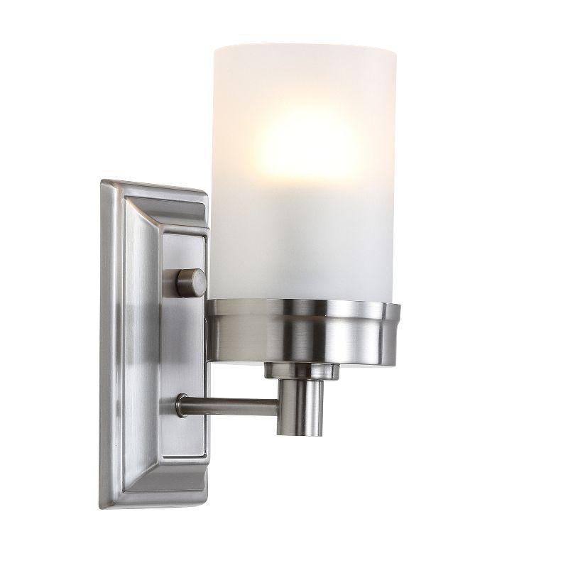 Kelvin Bathroom Sconce - Nickel - Safavieh