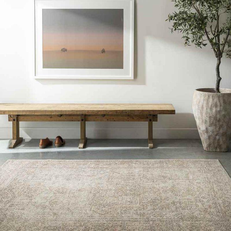 Mark & Day Margot 5'3"x7' Rectangle Woven Indoor Area Rugs Blush/Cream