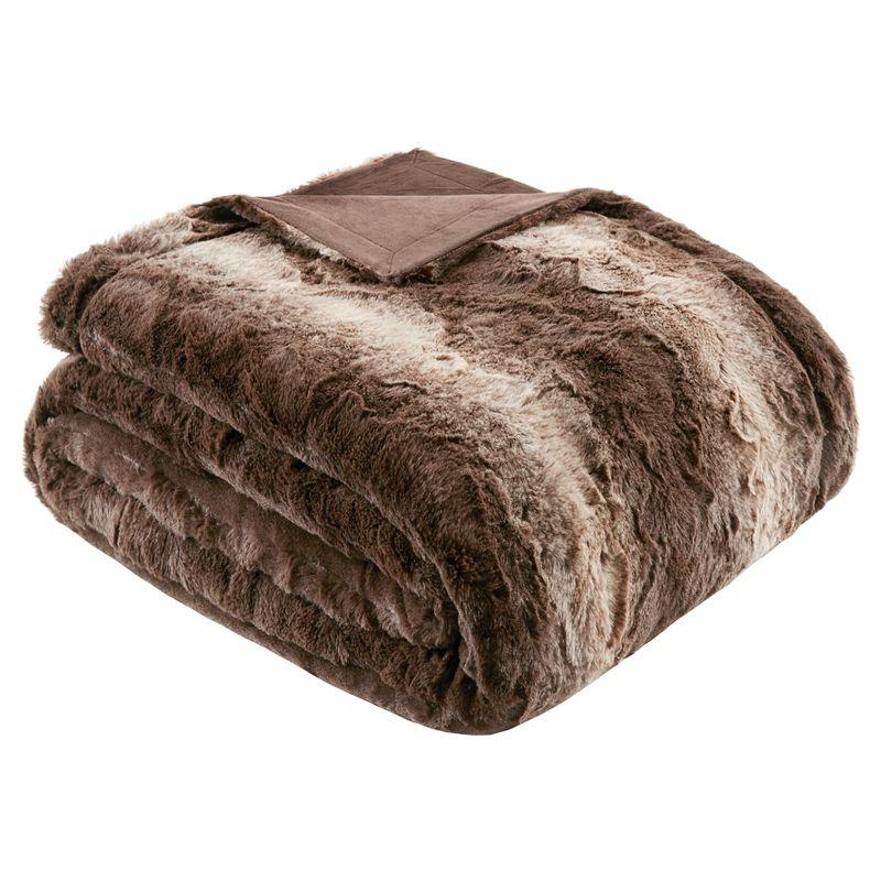 Zuri Oversized Faux Fur Throw