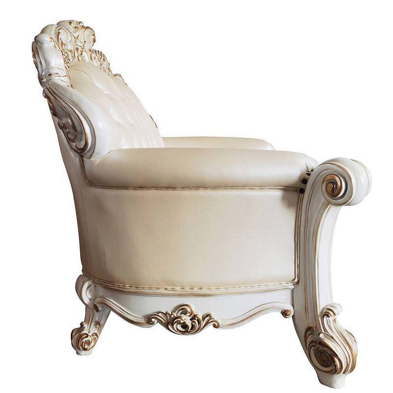 A&J Homes Studio Vendome 69.6'' Faux Leather Loveseat