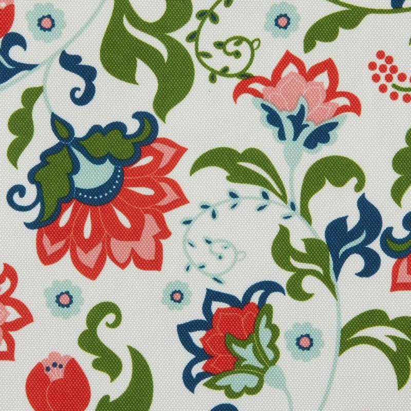 Design Imports  Garden Floral Print Outdoor Tablecloth With Zipper 60X84