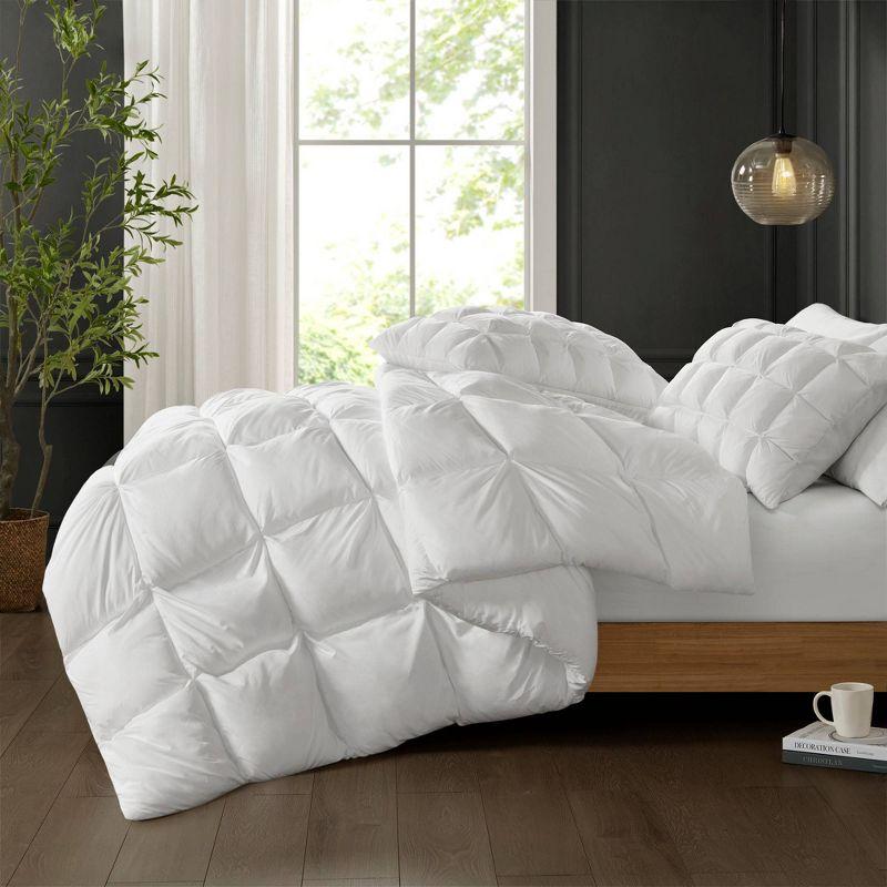 Stay Puffed Overfilled Down Alternative Comforter White - Madison Park