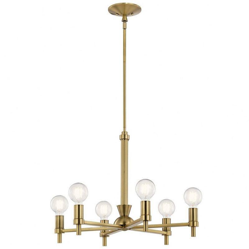 Kichler Lighting Torvee 6 - Light Chandelier in  Brushed Natural Brass