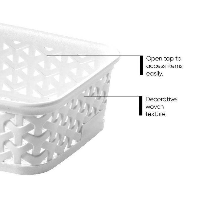 Y-Weave Mini Decorative Storage Basket - Brightroom™