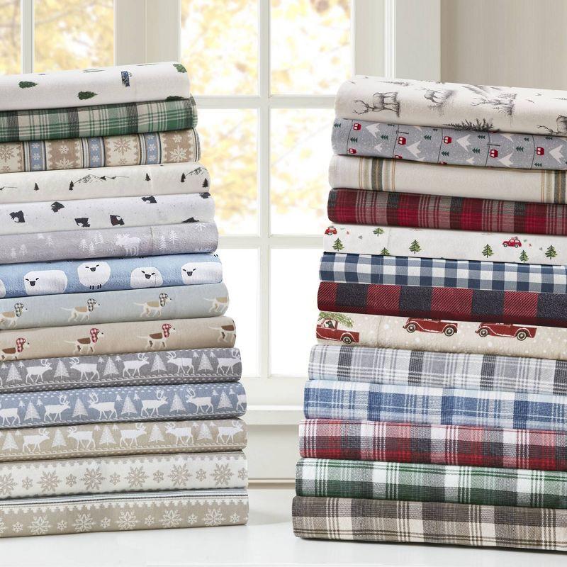 Woolrich 100% Cotton Flannel Sheet Set