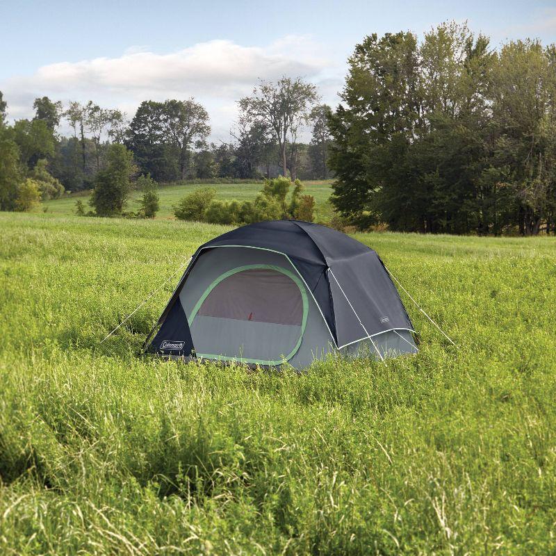 Coleman 8' Skydome 4 Person Family Tent - Blue Nights