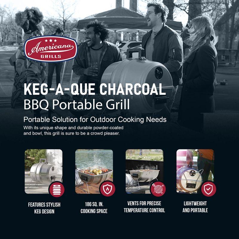 Americana Keg-A-Que Silver