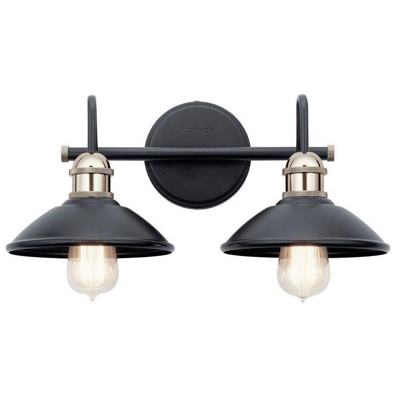 Kichler Lighting Clyde 2 - Light Vanity in  Black