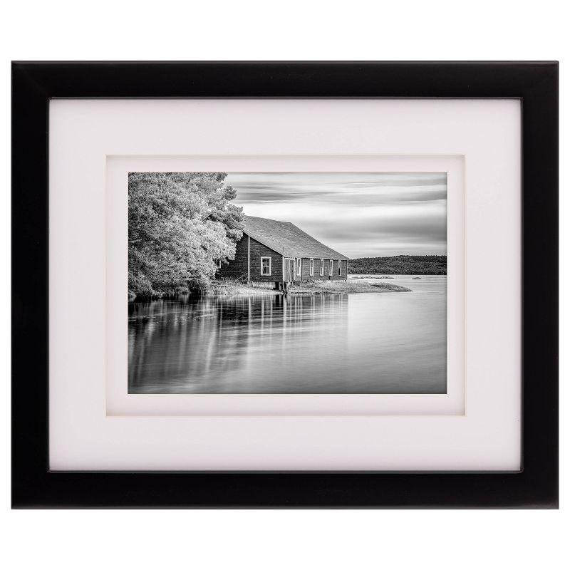 Gallery Solutions Gallery Solutions Wall Mount Or Tabletop Double Airfloat  Mat Picture Frame