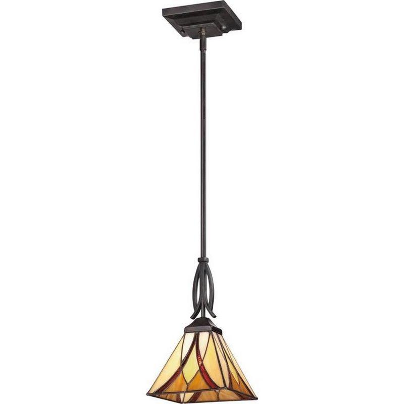 Quoizel Lighting Asheville 1 - Light Pendant in  Valiant Bronze