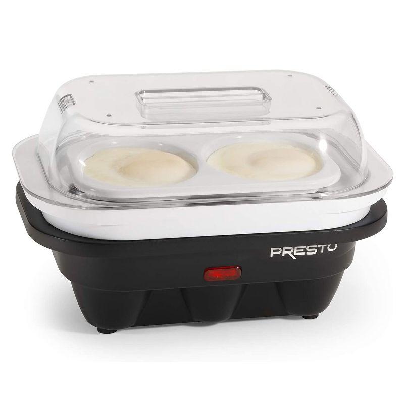 Presto Electric 6 Egg Cooker in Black