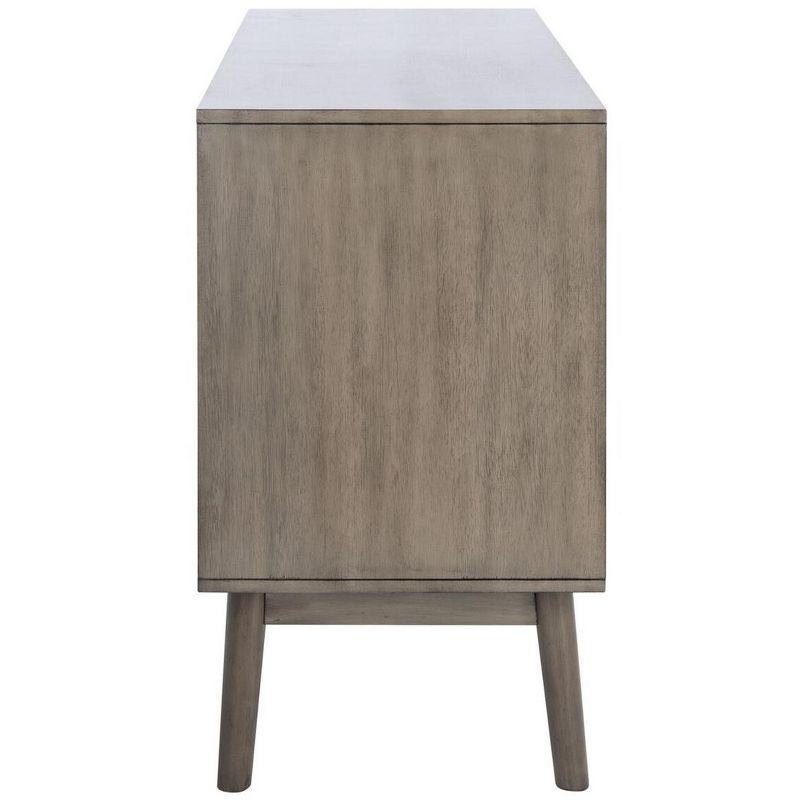 Donald 6 Drawer Mid-Centry Dresser - SFV2110 - Light Grey - Safavieh Couture
