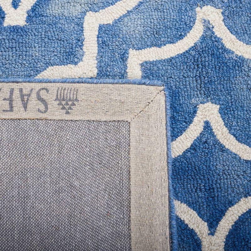 Dip Dye DDY538 Hand Tufted Indoor Accent Rug - Blue/Ivory - 2'x3' - Safavieh
