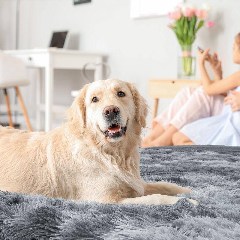 PetAmi Faux Fur Sherpa Pet Blanket