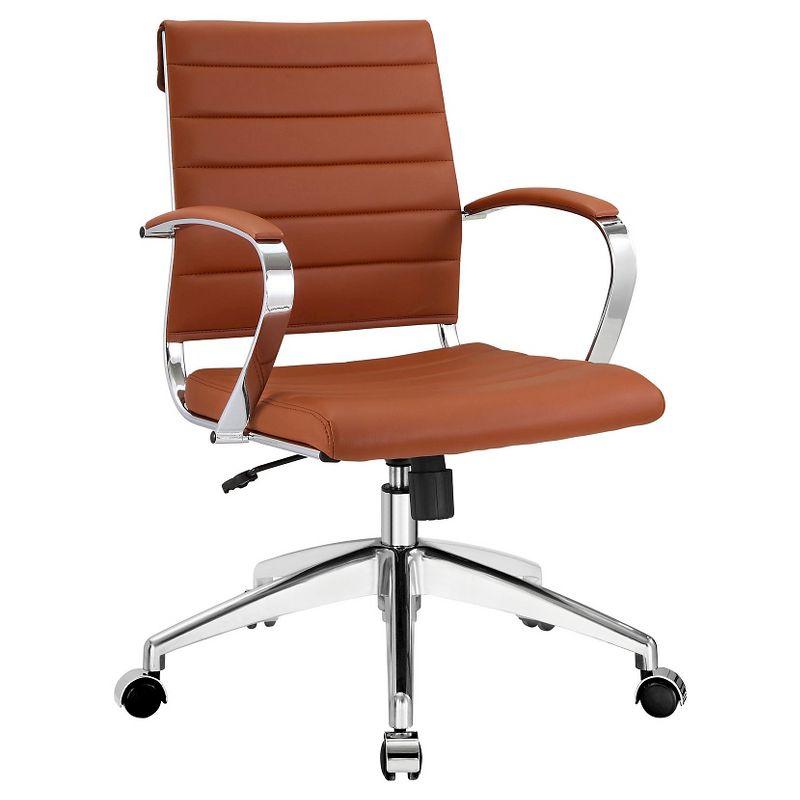 Modway Jive Ribbed Mid-back Executive Office Chair