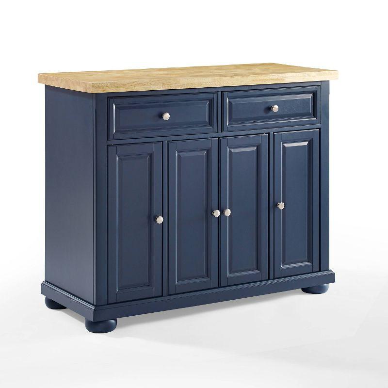 Madison Solid Wood Top Kitchen Island